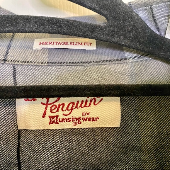 🎉HP🎉 NWT Original Penguin flannel shirt - Picture 4 of 5